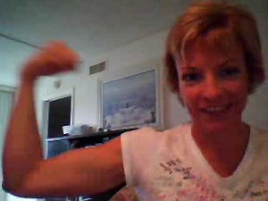 I love flexing my biceps for you