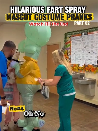Fart spray costume pranks | inflatable costume spray prank 😂 part 2 #fartspray #costume #hillarious #pranks #TikTokCreatorSearchInsightsIncentive