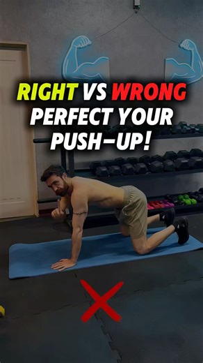 How to Do Knee Push-Ups the RIGHT Way ✅ | Fix Your Form ♻️💪🏻 ​⁠‪@MiladRahimifit‬