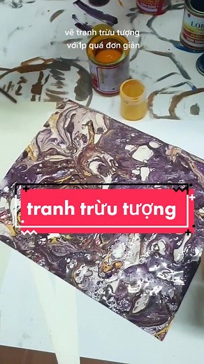 Cách Vẽ Tranh Trừu Tượng Đơn Giản Trong 1 Phút