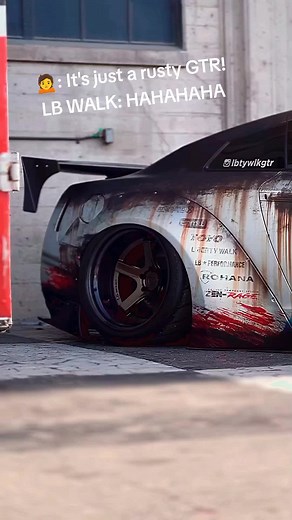 Customized Liberty Walk Nissan GTR Showcase in Japan