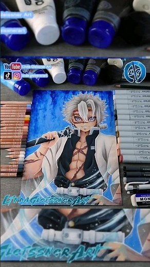 DEMON SLAYER: Hashira Sanemi - Drawing