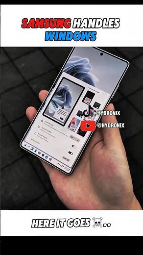 🤡 iPhone: Heavy Software | ☠️ Samsung: WINDOWS MODE 😈🔥 #viralvideo #shorts