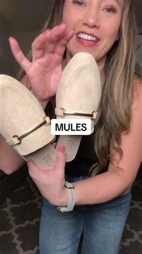 The cutest mules for springtime #shoes #springtime #outfit | mules