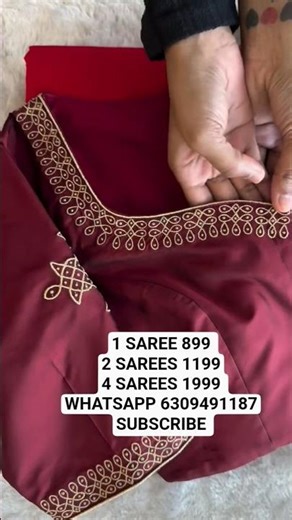 Festival offer..1 saree 899..4 sarees 1999..our number is in the video..#viral #trending #youtube...