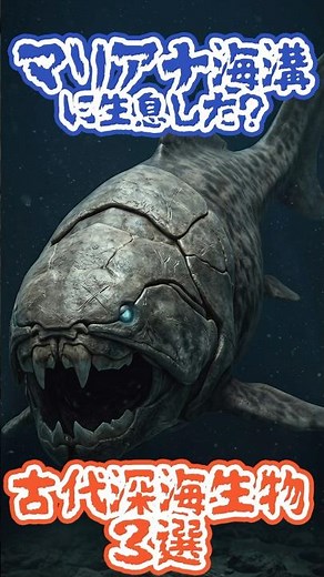 [Ancient Legends] Did they live in the Mariana Trench? Three ancient deep-sea creatures #deepsea ...