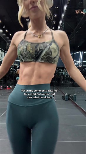 Tbh I just show up and try machines and see how heavy I can go🤣 look up th right form so you don’t get injured tho… bra is linked! #storm #gymmotivation #tiktokshopjumpstartsale #tiktokshopcreatorpicks #workoutroutine