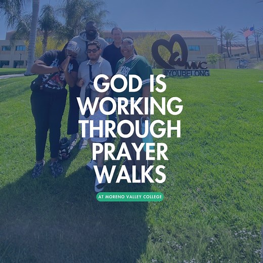 During a recent prayer walk at Moreno Valley College, Chi Alpha Campus Ministries, USA students saw how a simple act of prayer can open incredible doors for ministry. God is moving—creating new opportunities to bring a Gospel presence to campus and reminding us that prayer and presence truly matter. 🙌 | EveryCampus