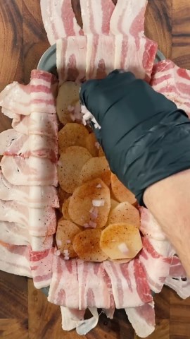Potato Bacon Loaf