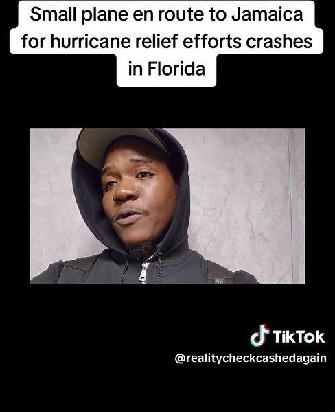 Small plane en route to Jamaica for hurricane relief efforts crashes in Florida #plane #crash #jamaicarelief #hurricanemelissa #Florida