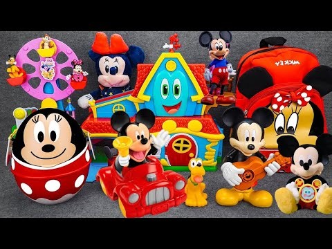 11 Minutes Satisfying Unboxing with Disney Mickey Mouse Jumbo Funhouse | Review toys ASMR