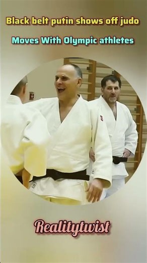 Black belt putin shows with Olympic athletes#putin #respect #trending #viral #video #russia