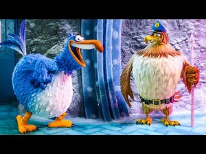 Infiltrating Top Secret Base As A Fake Eagle 😂 THE ANGRY BIRDS MOVIE 2 Funniest Scenes