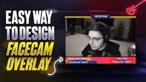 How to design clean Facecam Overlay border in 2022 with photopea