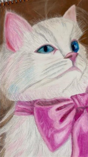 Let’s draw cute kitty easy | step-by-step 🐱#cat#kitty#art#easydrawing