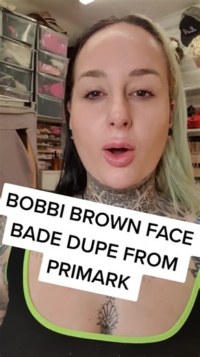 primark dupe for #bobbibrown #facebase #dupe #makeup #dupe #promua #primark testing this out