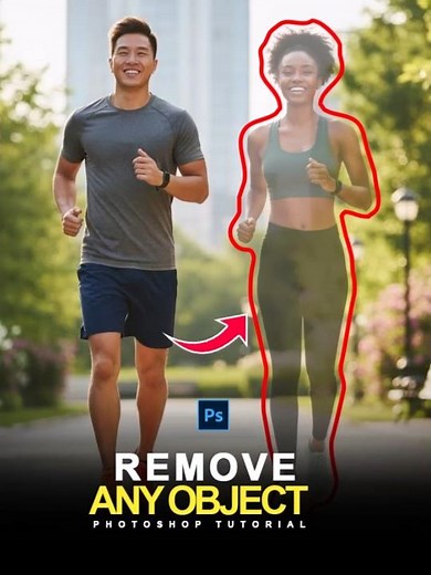 How to Remove Any Object in Photoshop 2026 Using the Remove Tool #photoshoptutorial