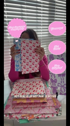 Pretty Package Store Designer Poly Mailers Variety Pack - 35 Mailers in Various Sizes & Styles, Shipping Bags, Cute Packaging