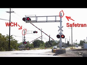 Railroad Crossing's With Safetran & WCH Mechanical Bell Combo's