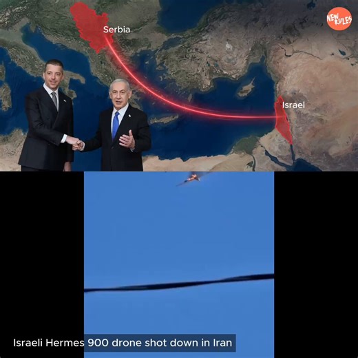🚨🇮🇷 ISRAEL IN PANIC: HIDING HERMES 900 DRONE FACTORY IN SERBIA TO DODGE IRANIAN MISSILESThe Israeli regime is quietly shifting production of its most critical long-range strike drone – the Hermes 900 – to Serbia, desperate to shield its supply chain after Iranian air defenses shredded the fleet during the recent US-Israeli war of aggression, not to mention that Hezbollah is also smashing them in Lebanon also.🔸 Elbit Systems seizes 51% control of the new Šimanovci plant near Belgrade, already
