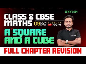 Class 8 CBSE Maths | A SQUARE AND A CUBE: FULL CHAPTER REVISION | Power Play - Quadrilaterals