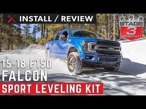 2015 - 2018 F150 TeraFlex Falcon Sport Shock Leveling System Review & Install