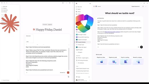 Are most AI comparisons biased?This one isn’t.🎥 Anthropic vs. Microsoft: Comparing Cowork Side-by-Side✔️ Real test scenario✔️ Claude Cowork demo✔️ Microsoft Cowork demo✔️ Honest results🎥 Watch here: https://t.co/KuUrdxZ8u6Watch 👀 or bookmark 🔖, learn 🧠 and share🥰.If you use AI at any level then this is a must watch.#AI #Copilot #ClaudeAI #Anthropic #Microsoft #AIAgents #Tech