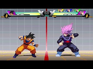 Ultimate Battle: GOKU vs BLACK GOKUZ2I (OP) in JUMP FORCE MUGEN!