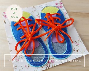 Quiet Book PDF & SVG Pattern, Tying Shoelaces Busy Book Pattern With Tutorial Photo and Video, Shoelaces Felt Book Activity, DIY Quiet Book - Etsy