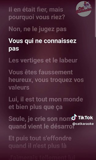 Cat Karaoke no TikTok