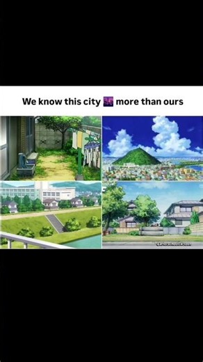 Honestly… This Anime City Feels Like Home 🥺🌆