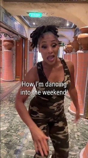 How I’m dancing into the weekend. #adinahoward
