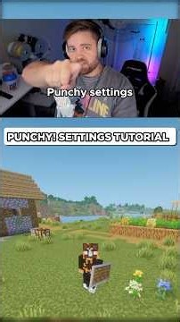 My secret Punchy settings finally revealed! #minecraft #gaming #settings #tutorial #tips #punchy #mo
