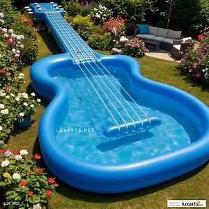 Inflatable Guitar pools 😍 | LuxArts
