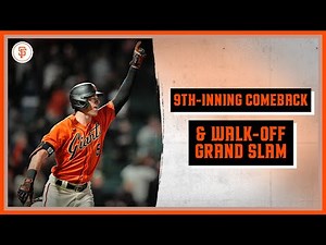 SF Giants 9th-Inning Comeback | Mike Yastrzemski's Walk-Off Grand Slam vs Milwaukee Brewers
