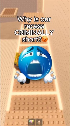 Why is Our Recess So Short!!!??? 😡 #robloxrants #funny #relatable #school #rant