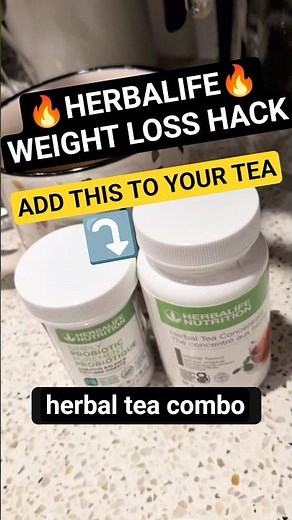 Herbalife Weight Loss Tip: Herbal Tea + Simply Probiotic Combo