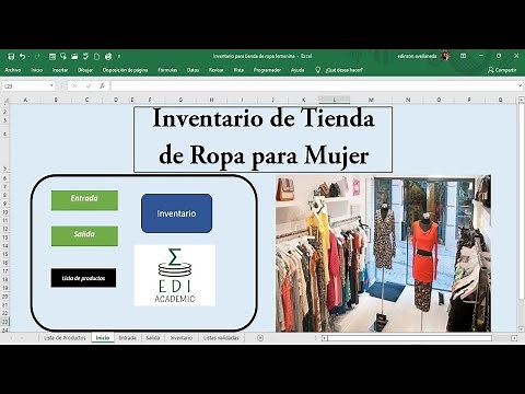 Aprende a hacer un inventario para tu tienda fácilmente en Excel (Tienda de ropa para mujer)
