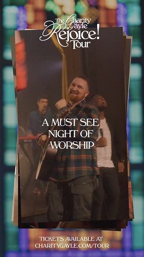 The Rejoice tour has officialy begun! Praise God for the opportunity to share these songs after years of worship nights and prayers over this album. I would love to see you at one of the nights of worship in the next few months, so grab your tickets now at charitygayle.com/tour 🤍 8/4 San Antonio, TX 8/29 Pryor, OK 8/30 Dallas, TX 9/14 Napoli, Italy 9/21 Wilkesboro, NC 9/22 Lenoir, NC 10/2 Madison, AL 10/6 Houston, TX 10/11 Milford, DE 11/3 Alexandria, LA 1/25 Shipshewana, IN | Charity Gayle