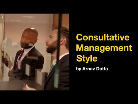 What is Consultative Management Style & when to use it? (U3 - AOS1 - Management Style)