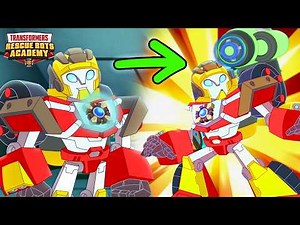 Hot Shot’s SUPERHERO Upgrade! 🚗💥 Rescue Bots Academy Full Episode | Cartoon for Kids | 20 Mins