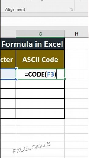CODE Formula in Excel | Text Function Tutorial