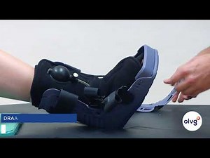 Aanleggen walker gebroken 5e middenvoetsbeentje