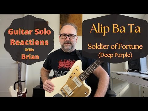 GUITAR SOLO REACTIONS - ALIP BA TA - Soldier of Fortune #alipbata #alipbatarection #deeppurple