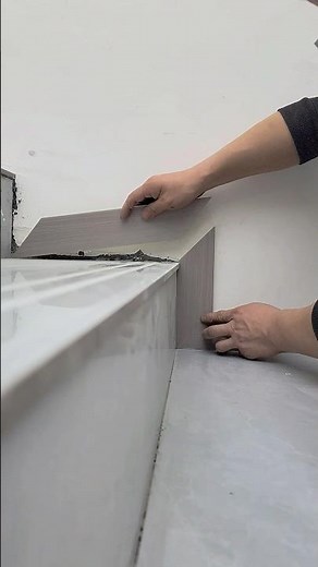 Stair Edge Trim Installation | Clean & Perfect Finish ✨📐