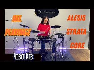 Playing Every Alesis Strata Core Preset Kit | Edrumcenter