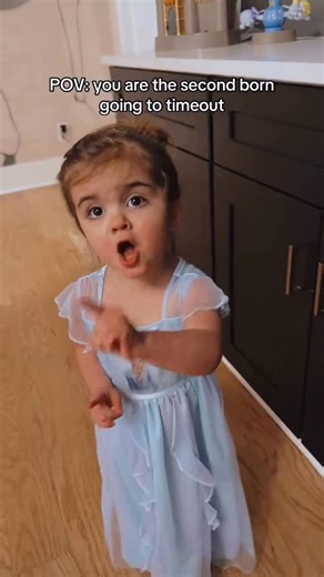 Lanie Churco on Instagram: "Always that second born😂😂 #toddler #toddlersoftiktok #parents #parenthood #timeout"