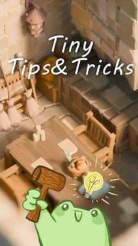 Interior & Fun details | Tiny Tips & Tricks 🛠 | Tiny Glade #tinyglade #tipsandtricks