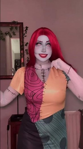The Nightmare Before Christmas Sally Cosplay Costume ‪@lucielou_cosplay‬