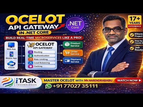 👉 Ocelot API Gateway in .NET Core 🔥 Build Real-Time Microservices (Full Guide) By Mr.Narendrababu